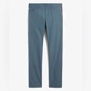J Crew Factory Tech Pants Mens Size 32x30 Gray Flex Slim Fit Commute Golf Travel